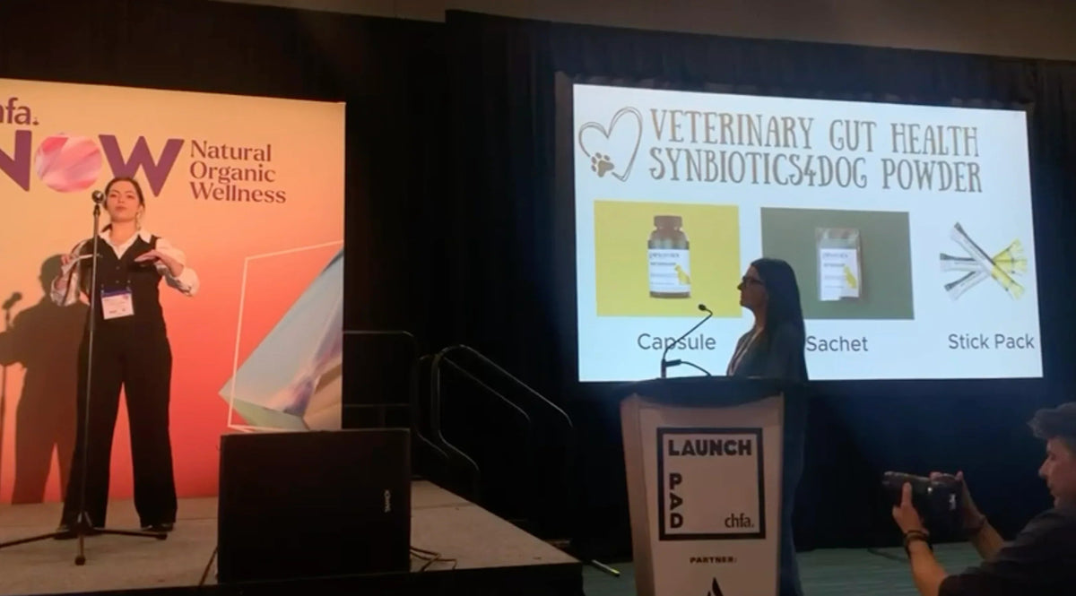 Best Dog & Cat Probiotic Supplement: Pawomics Named CHFA Innovation Finalist