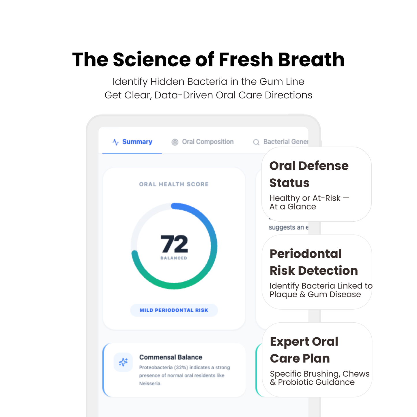 반려견 구강 건강을 위한 마이크로바이옴 키트