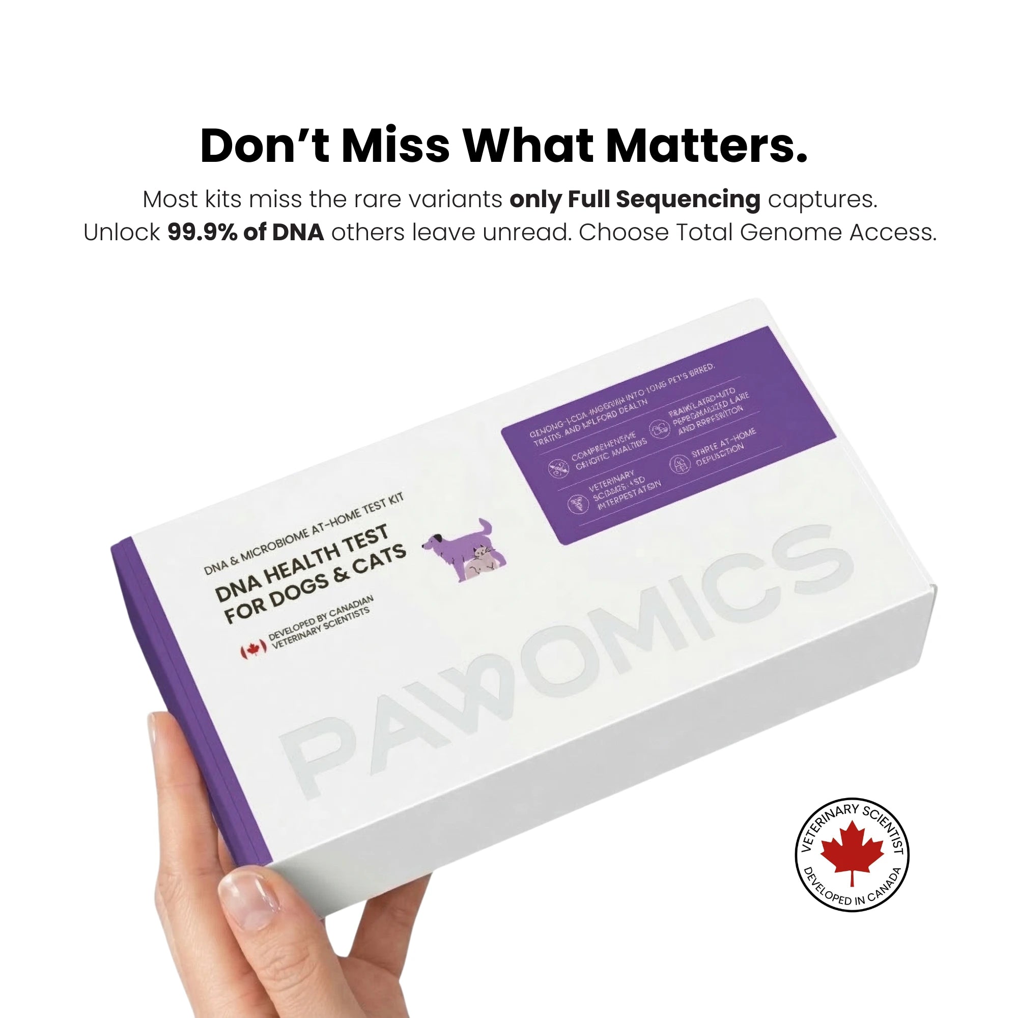 DNA Health Test For Dogs & Cats