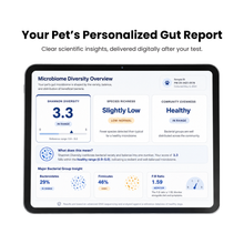 Gut Microbiome Test + Probiotics for Dogs & Cats