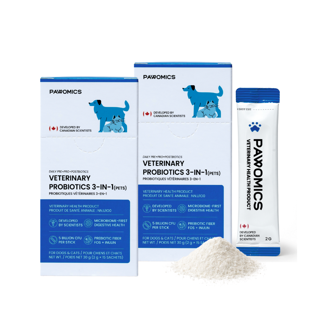 Probiotics 3-IN-1 for Dogs & Cats – 5B CFU Daily Stick