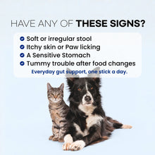 Pawomics Veterinary Probiotics for dogs and cats supporting stools, skin and coat, immune balance, and digestion